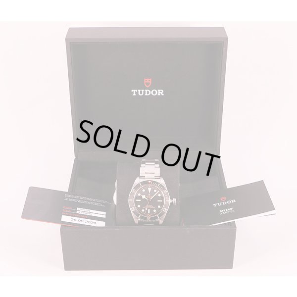 チューダー　ヘリテージ　ブラックベイ　７９０３０Ｎ　黒文字盤　黒ベゼル　箱・保証書