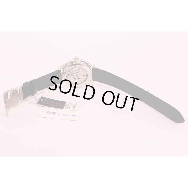 セイコー　プレサージュ　ＳＡＲＸ０４９　琺瑯文字盤　革ベルト