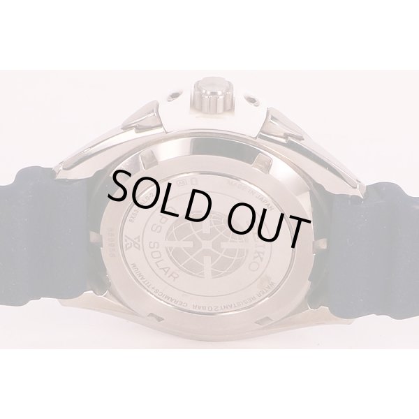 セイコー　プロスペックス　ＳＢＤＥ００５　オーシャンクルーザー　銀文字盤　裏面拡大