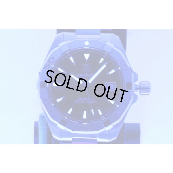 タグホイヤー　アクアレーサー　キャリバー５　ＷＡＹ２１１６　ＡＩＲ－Ｋ　黒文字盤　ライト