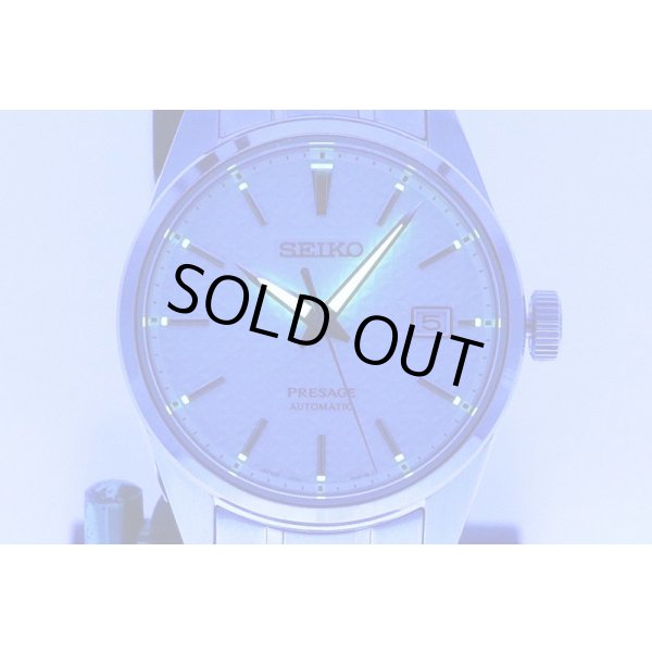 セイコー　プレサージュ　シャープエッジ　ＳＡＲＸ０７５　白練文字盤　ライト