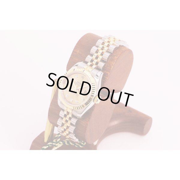 ロレックス　１７９１７３Ｇ　Ｍ９９７２９０　シャンパン文字盤　新１０Ｐ　サイド