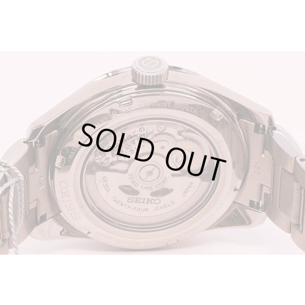 セイコー　プレサージュ　シャープエッジ　ＳＡＲＸ０７５　白練文字盤　裏面拡大