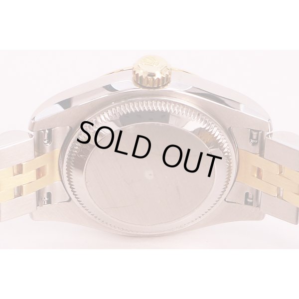 ロレックス　１７９１７３Ｇ　Ｍ９９７２９０　シャンパン文字盤　新１０Ｐ　裏面拡大