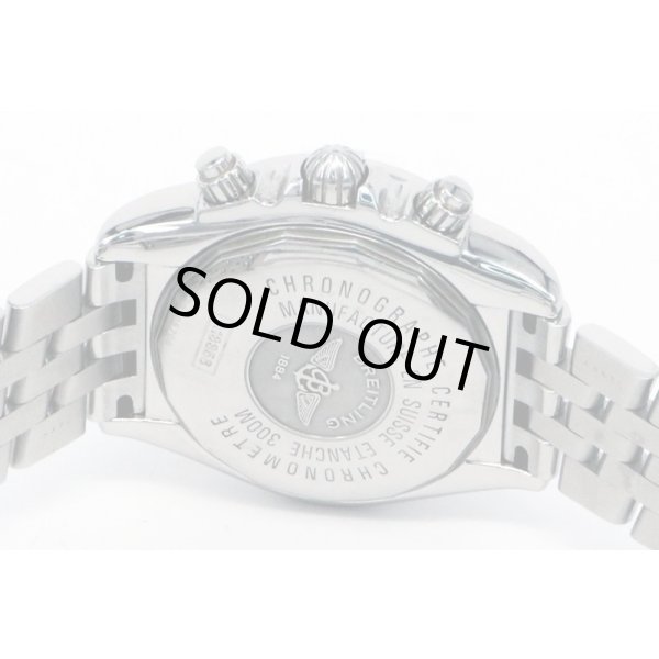 ブライトリング　クロノマットエボリューション　Ａ１３３５６　シェル文字盤　裏面拡大