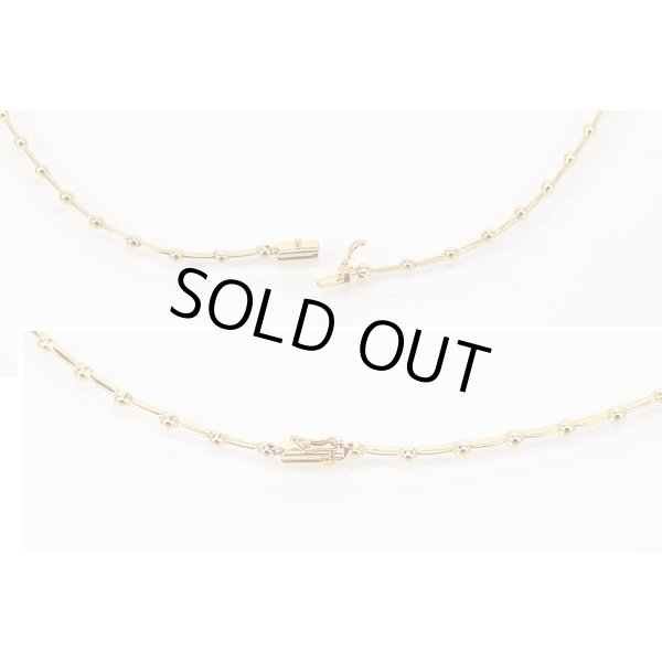 K18 ダイアイリネックレス 4.12ct 20.30g　留め具