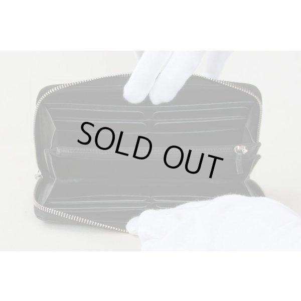 シャネル　マドモアゼル ラウンドファスナー長財布 ブラック／SIV金具　中身