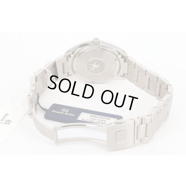 グランドセイコー　ＳＢＧＸ２５９　９Ｆ６２－０ＡＢ０　白文字盤　ブレス
