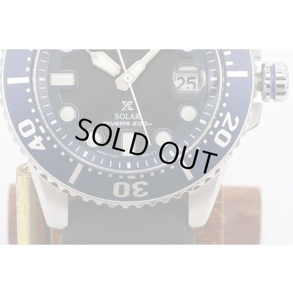 セイコー　プロスペックス　ＳＢＤＪ０１９　黒文字盤　表面拡大下部