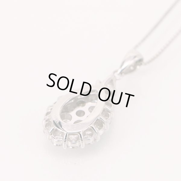 PT850/900 ダイアイリペンダントネックレス 2.00ct 8.70g　裏面