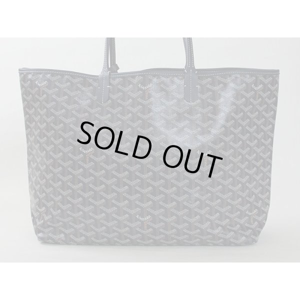 ゴヤール　サンルイPM ネイビー　裏面