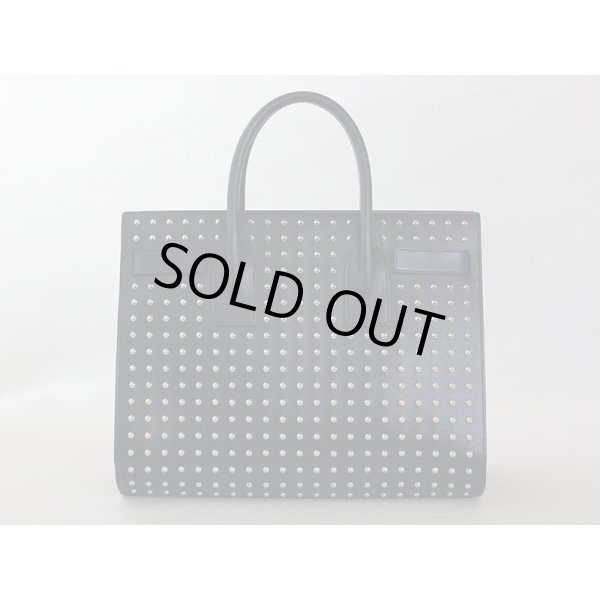 サンローラン　サックドジュール スパイクスタッズ 355154BOW52-1000 ブラック　裏面