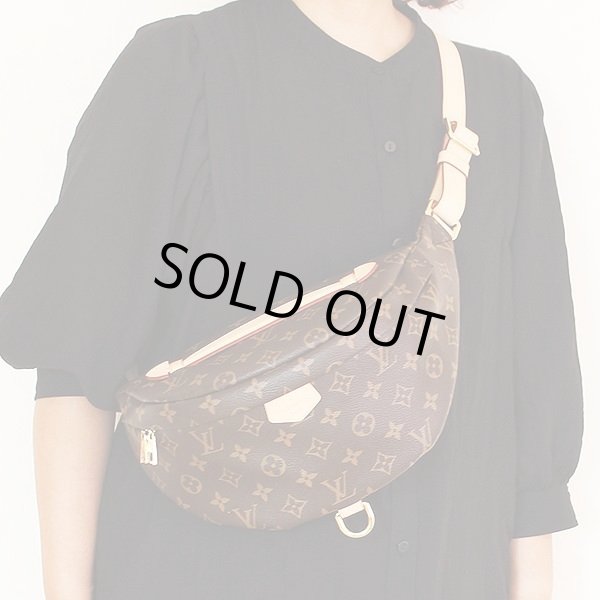 ルイ・ヴィトン　バムバッグ M43644　掛けたイメージ