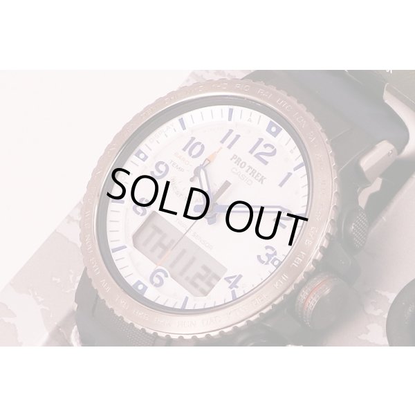 カシオ　プロトレック　ＰＲＷ－５０ＹＥＡ－２ＪＲ　白文字盤　サイド拡大