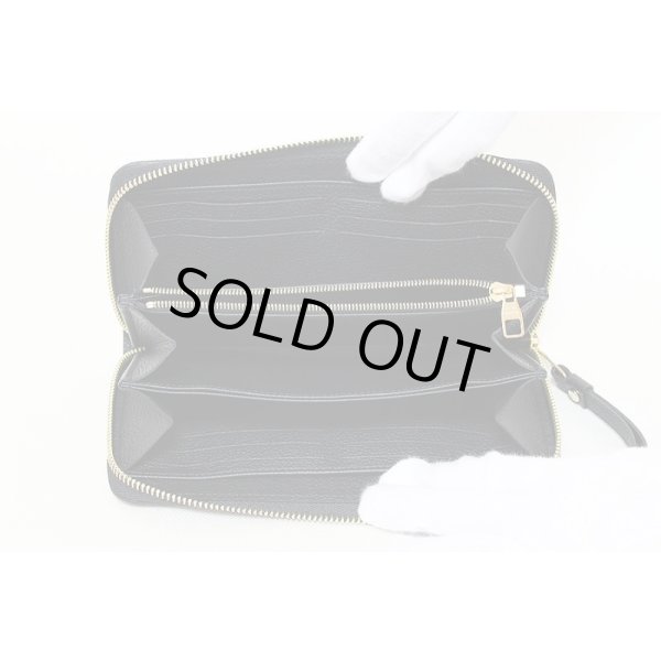 ルイ・ヴィトン　ジッピー・ウォレット M80481 ブラック／ベージュ　中身