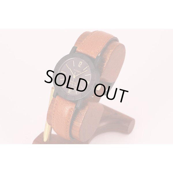 ブルガリ　ブルガリブルガリ　カーボン　ＢＢ３３ＶＬＤ　黒文字盤　日本限定　サイド