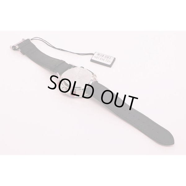 ハミルトン　アメリカン クラシック クロノマティック５０　Ｈ５１６１６７３１　黒文字盤　革ベルト状態　裏面