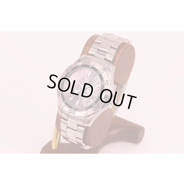 タグホイヤー　アクアレーサー　ＷＡＹ２０１２　ハワイ・マウイ島　黒シェル文字盤　サイド