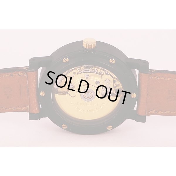 ブルガリ　ブルガリブルガリ　カーボン　ＢＢ３３ＶＬＤ　黒文字盤　日本限定　裏面拡大