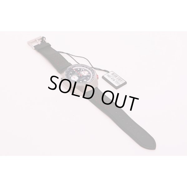 ハミルトン　アメリカン クラシック クロノマティック５０　Ｈ５１６１６７３１　黒文字盤　革ベルト状態　表面