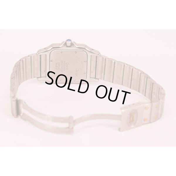 カルティエ　サントスガルベ　コンビ　旧型ブレス　白文字盤　ブレス