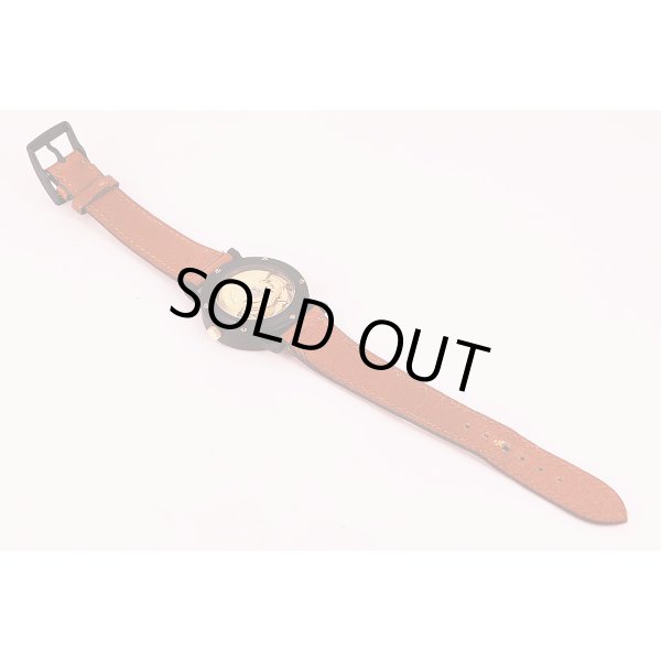 ブルガリ　ブルガリブルガリ　カーボン　ＢＢ３３ＶＬＤ　黒文字盤　日本限定　革ベルト状態　裏面