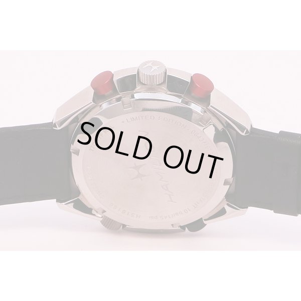 ハミルトン　アメリカン クラシック クロノマティック５０　Ｈ５１６１６７３１　黒文字盤　裏面拡大