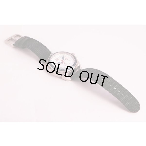 ルミノックス　ＩＣＥ－ＳＡＲ　ＡＲＣＴＩＣ　１２０８ 白銀文字盤　革ベルト状態　表面