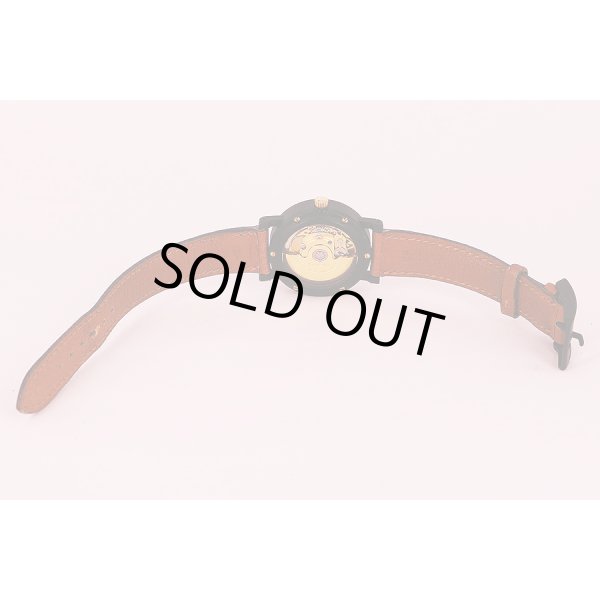 ブルガリ　ブルガリブルガリ　カーボン　ＢＢ３３ＶＬＤ　黒文字盤　日本限定　革ベルト