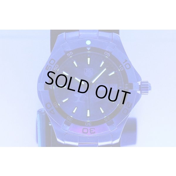 タグホイヤー　アクアレーサー　ＷＡＹ２０１２　ハワイ・マウイ島　黒シェル文字盤　ライト