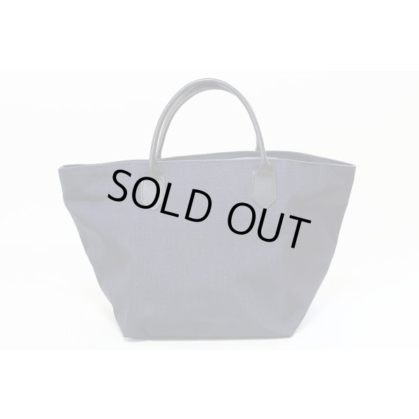 エルベシャプリエ　レザーハンドル舟型トートM 1407C ネイビー　裏面