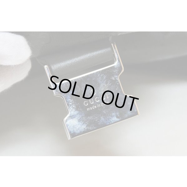 グッチ　メッセンジャーバック 201732 520981 モスグリーン　金具曇り(2)