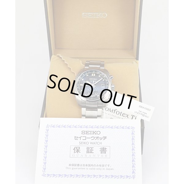 セイコー　アストロン　ＳＢＸＹ００３　電波ソーラー　黒文字盤　箱・保証書