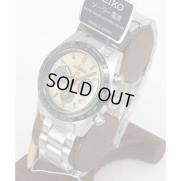 セイコー　プロスペック　スピードタイマー　ＳＢＤＬ０８９　金文字盤　サイド