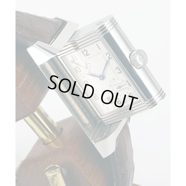 ジャガールクルト　レベルソ　２４０．８．１５　グランデイト　銀文字盤　ケース反転(2)