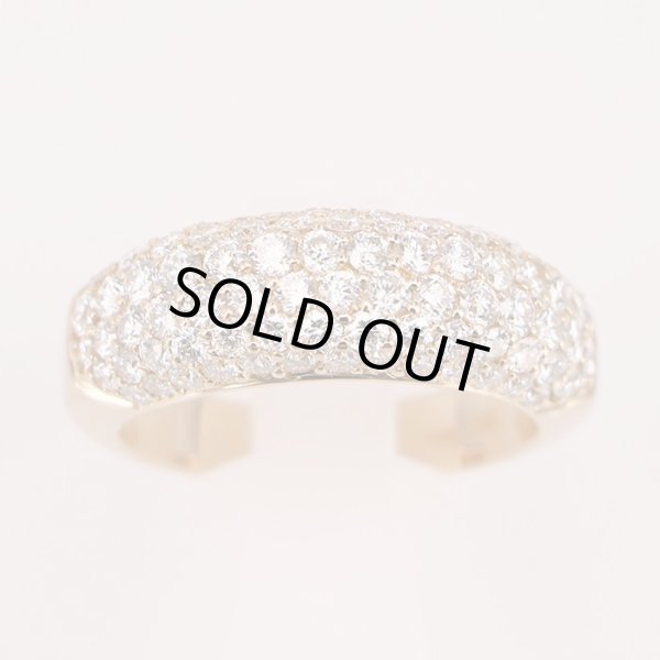 クイーン　750PG ダイアイリリング 2.00ct 6.90g