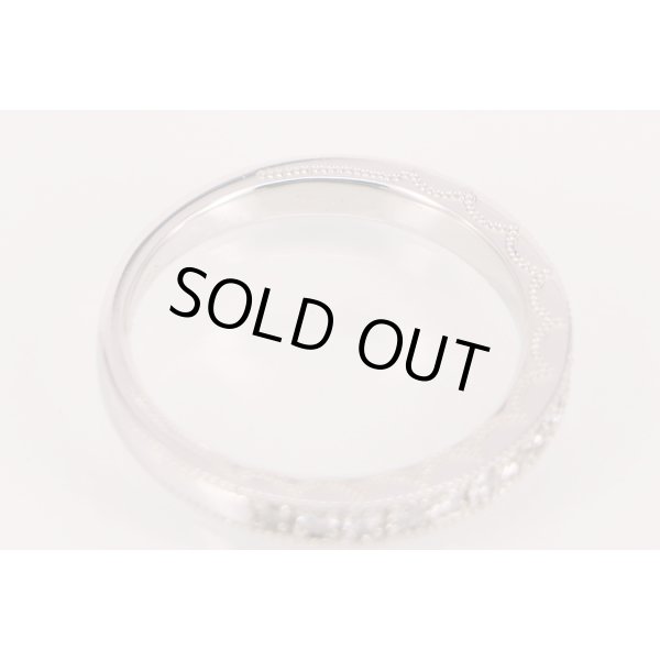 ロイヤルアッシャー　PT950 ダイアイリリング 0.208ct 4.20g　刻印(2)