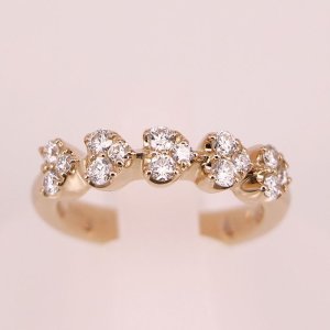 画像: ポンテヴェキオ　K18PG ダイアイリリング 0.43ct 5.10g