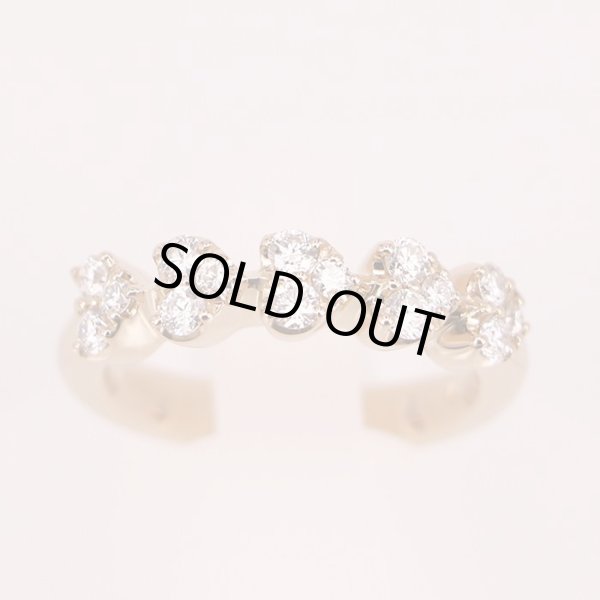 ポンテヴェキオ　K18PG ダイアイリリング 0.43ct 5.10g