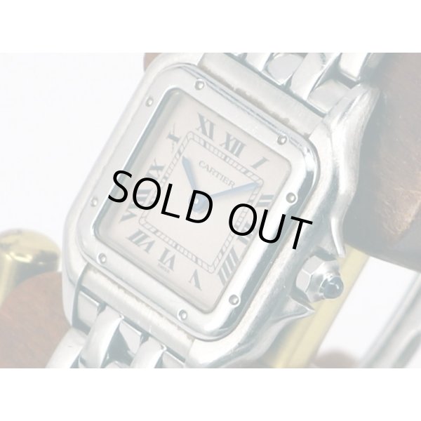 カルティエ　パンテールＳＭ　１３２０　白文字盤　サイド拡大