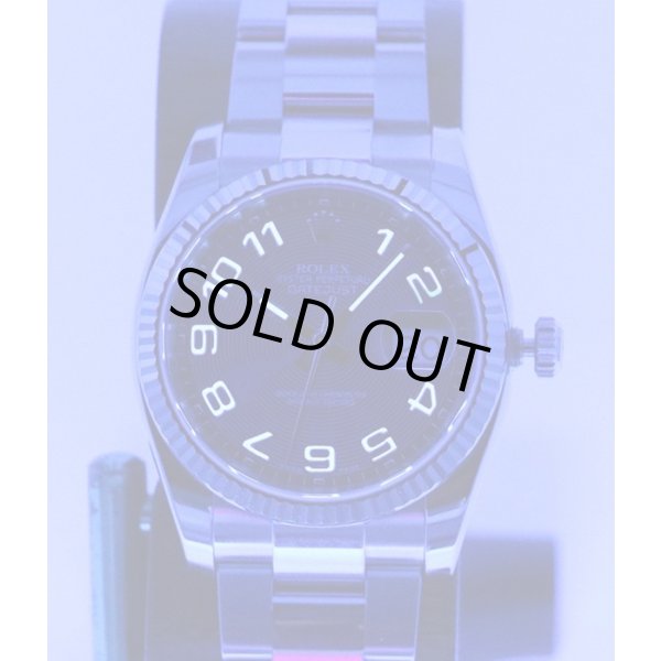 ロレックス　１１６２３４　Ｇ６９９３１２　青コンセントリックアラビア文字盤　ライト