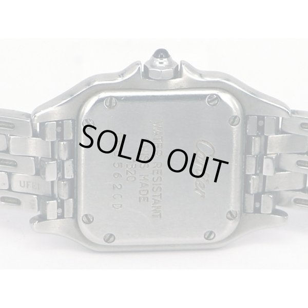 カルティエ　パンテールＳＭ　１３２０　白文字盤　裏面拡大