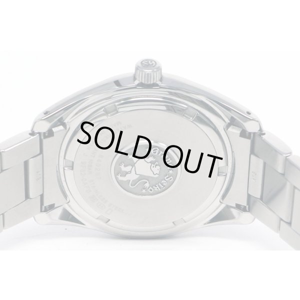 グランドセイコー　ＳＢＧＶ０２１　９Ｆ６２－０ＡＦ０　銀文字盤　裏面拡大