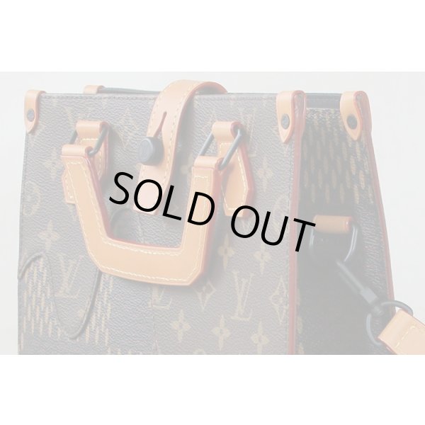 ルイ・ヴィトン　ミニトート N40355　サイド上部拡大