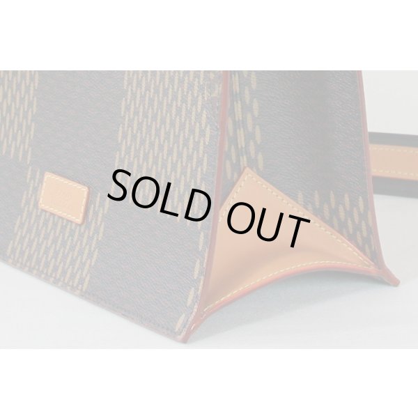 ルイ・ヴィトン　ミニトート N40355　サイド下部拡大