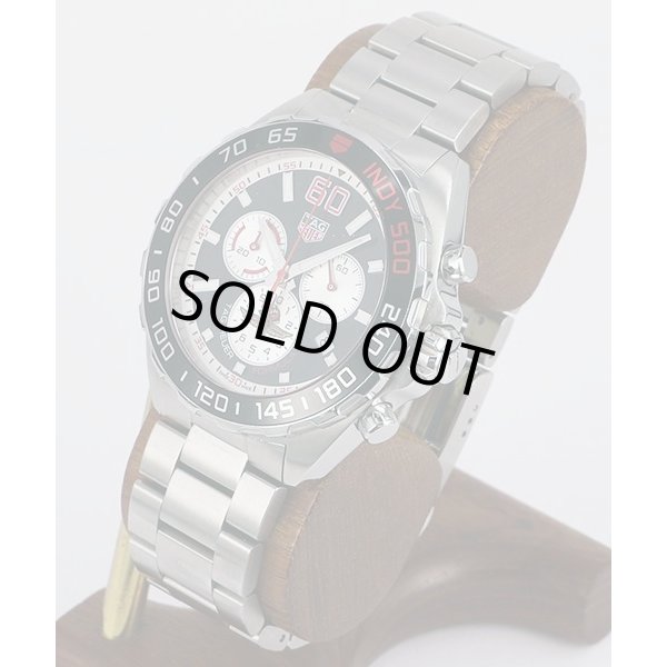 タグホイヤー　フォームラー１クロノ　ＣＡＺ１０１Ｖ　インディ５００限定　黒文字盤　サイド