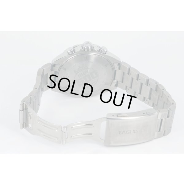 タグホイヤー　フォームラー１クロノ　ＣＡＺ１０１Ｖ　インディ５００限定　黒文字盤　裏面