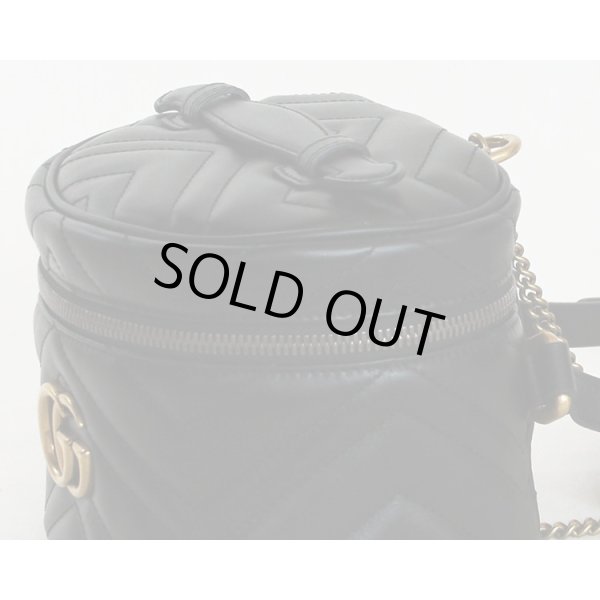 グッチ　ミニバックパック 598594 2149 ブラック　サイド拡大