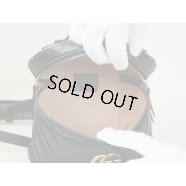 グッチ　ミニバックパック 598594 2149 ブラック　中身