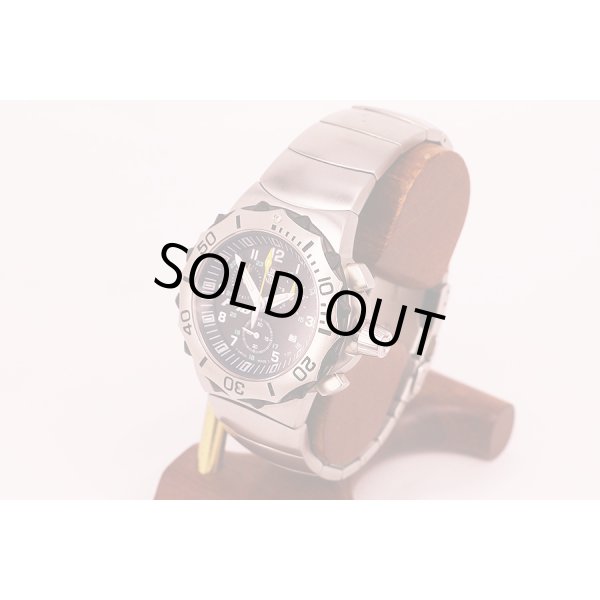 ルミノックス　Ｆ１６　クロノグラフ　６２２　黒文字盤　サイド